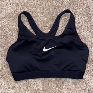 Black Nike Classic Sports Bra